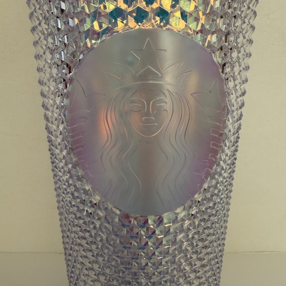 NEW Starbucks Holiday Limited Iridescent Unicorn Jewel Tumbler Venti 24oz Clear - Picture 3 of 13